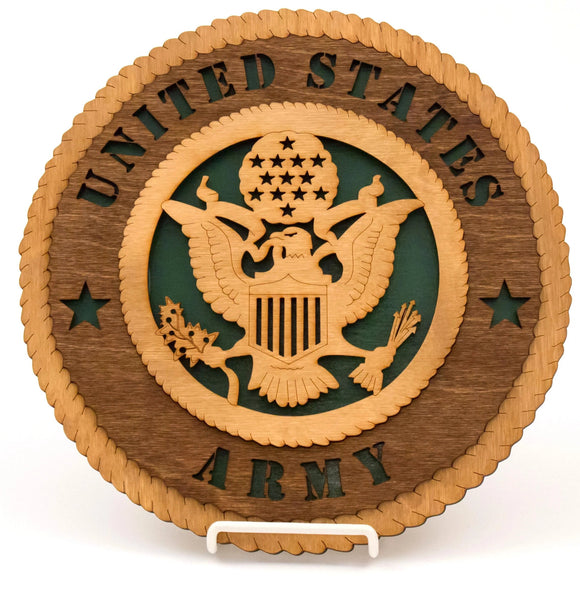 3D Wall Plaque Army