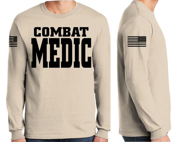 Combat Medic Tan Long Sleeve Large SKU: 2019