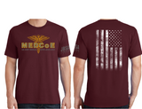 MEDCoE  Maroon T- Shirt : SKU : 1941-1944