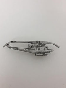 Magnet Helicopter Pewter