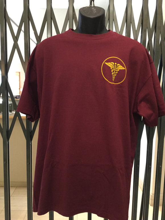 Enlisted Maroon Tshirts Sz XL