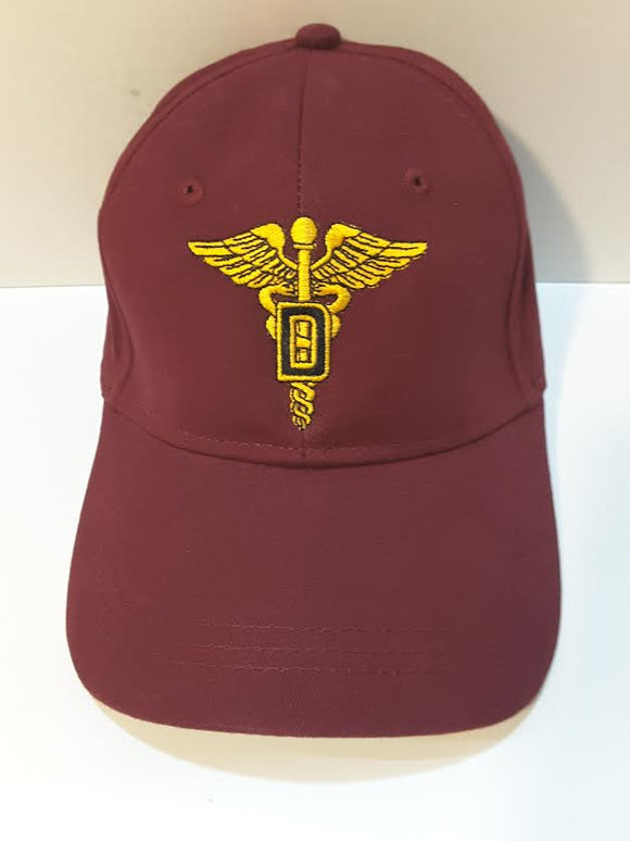 Dental Corps Maroon Hat