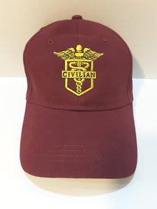 Civilian Maroon Hat