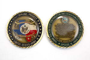 Spouse Retired Coin : SKU : 123