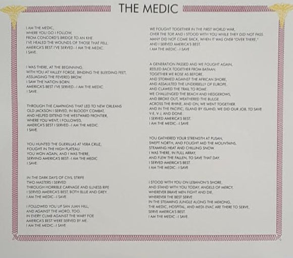 The Medic Print 8x10