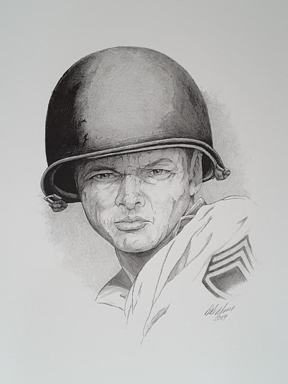 Moore Army Soldier SSG 11x18