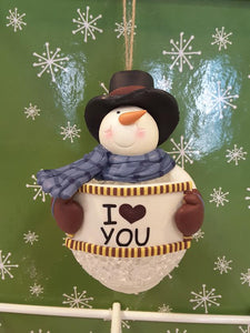 I love you Snowman