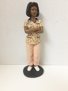 Nurse Scrubs Ethnic Female
