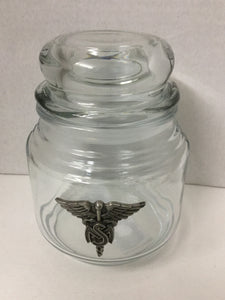 Candy Jar MSC Pewter