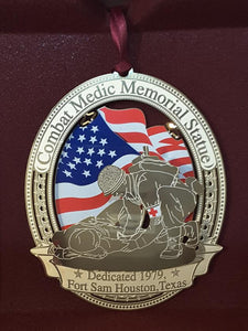 Combat Medic Memorial Ornaments