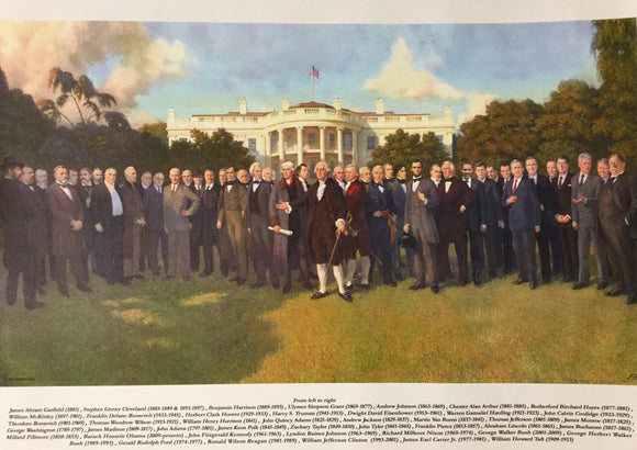 Poster The Presidents 12x24