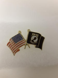 PIN  Pow Mia Flags