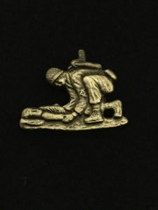 Combat Medic Silver Flat