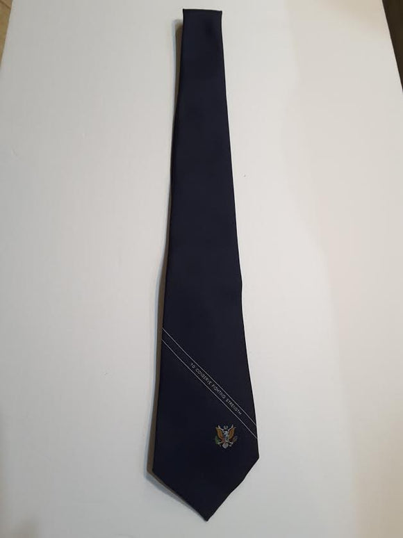 Tie  Regimental Navy Blue