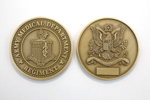 New Regimental Brass Coin : SKU : 179