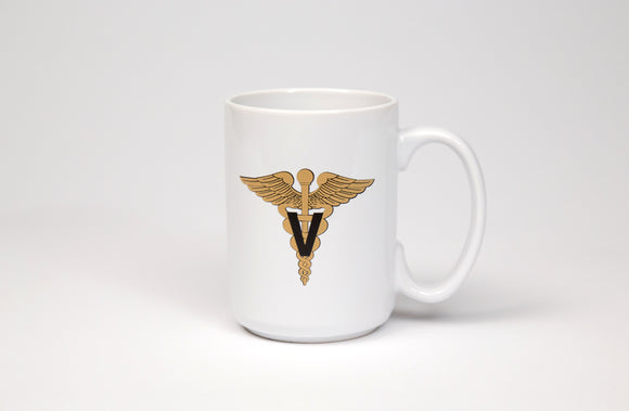 Army Veterinary Corps White Mug