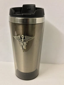 Pewter Travel Mug Army Nurse