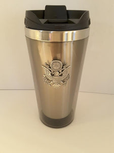 Pewter Travel Mug US Army