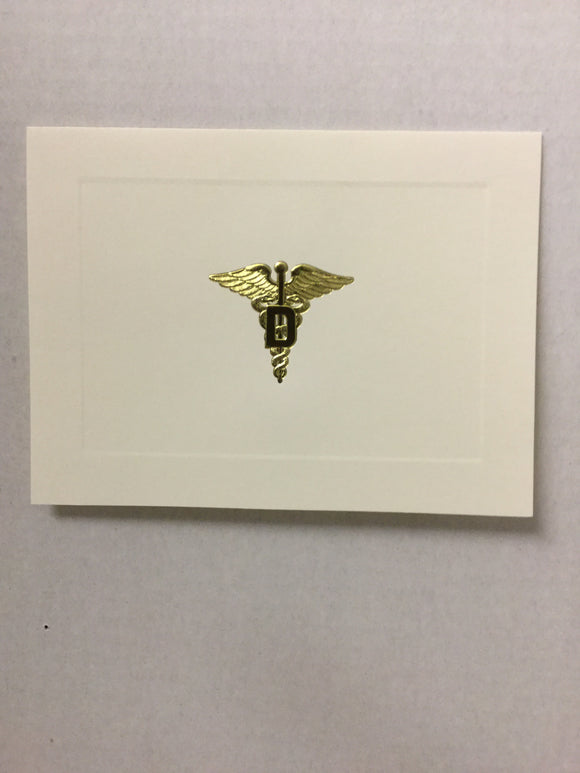 Dental Corps Ivory Notecards