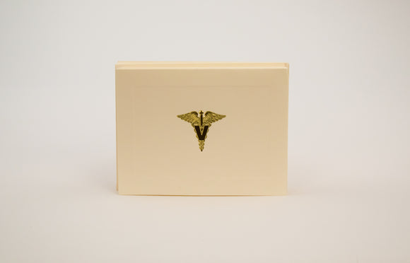 Veterinary Corps Ivory Notecard