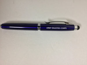 Pen Enlisted Triple Blue