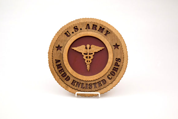 3D Wall Plaque Enlisted Corps : SKU : 742