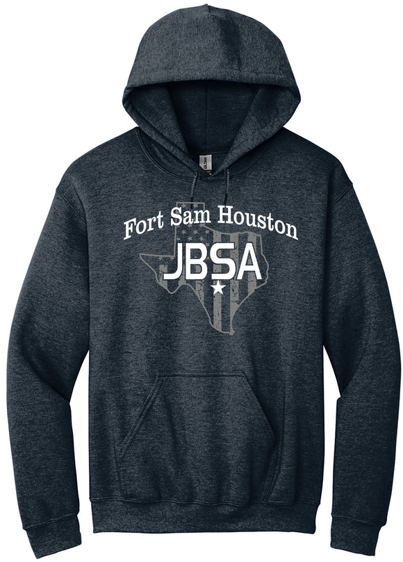 JBSA DARK HEATHER HOODIE SMALL SKU: 2020