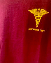 Medical Maroon Tshirt  : SKU : 1206, 1207, 1208, 1177