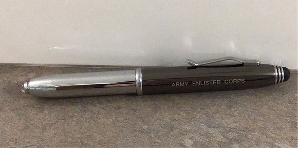 Pen Enlisted Triple Silver : SKU : 1449